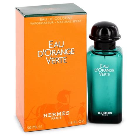 hermes orange aftershave.